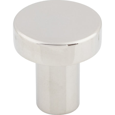 Top Knobs SS117: 13/16" Tapered Cabinet Knob - Polished Stainless Steel