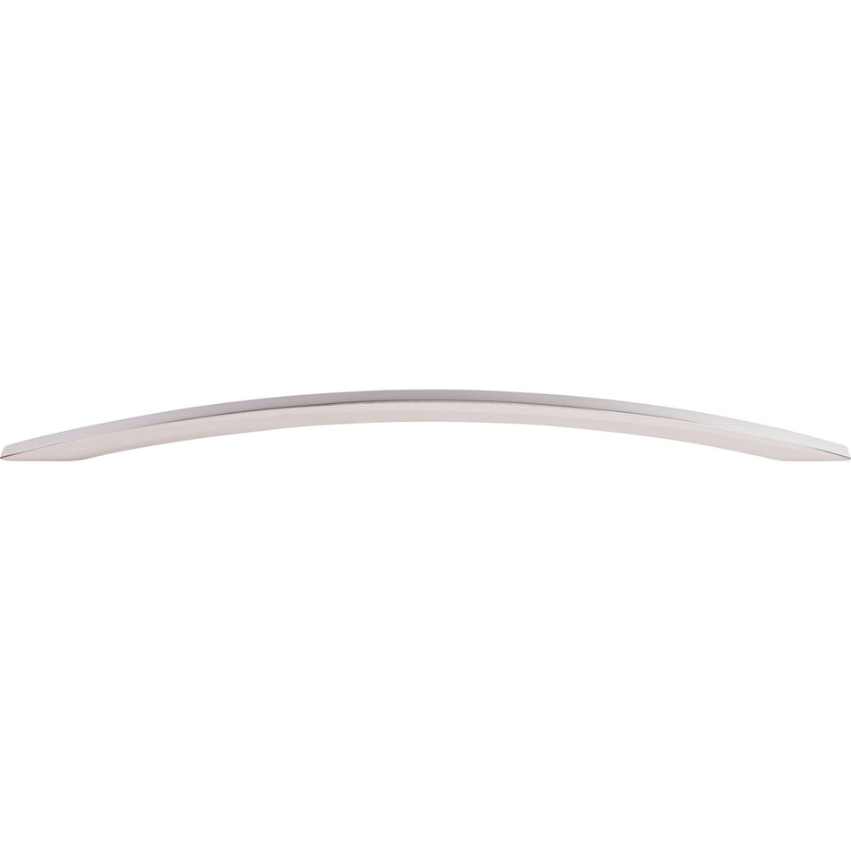 Top Knobs SS121: 11-5/16" cc Bow Cabinet Pull - Polished Stainless Steel