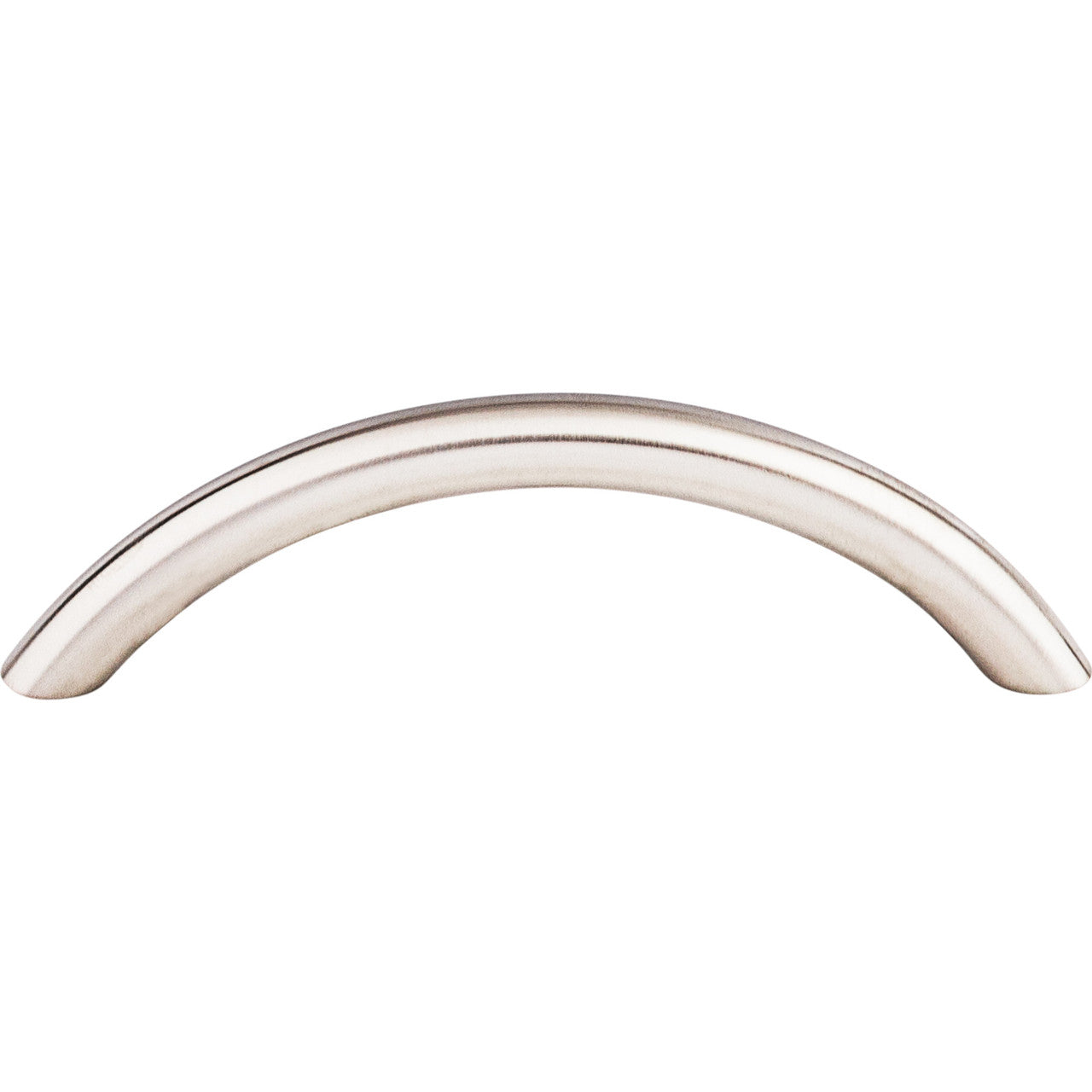 Top Knobs SS14: 3-3/4" cc Bowed Wire Cabinet Pull - Stainless Steel