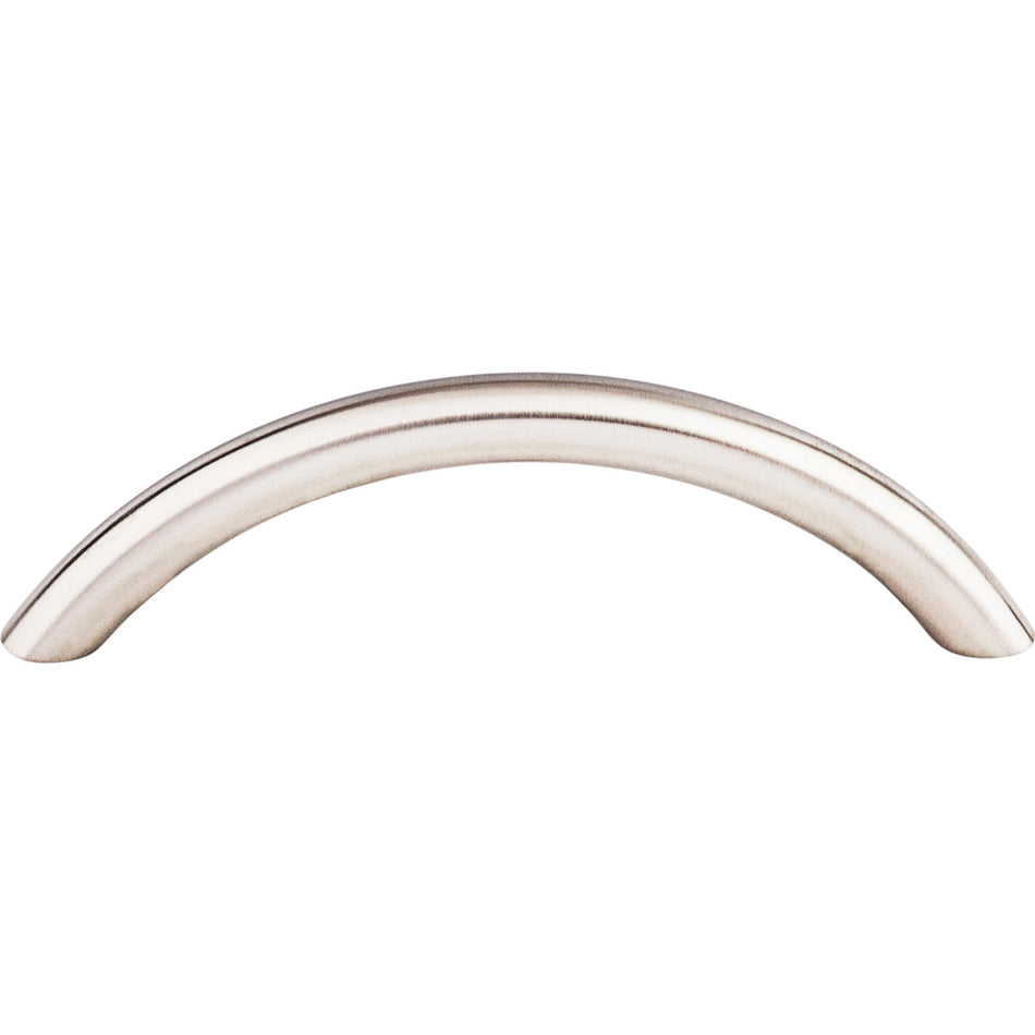 Top Knobs SS14: 3-3/4" cc Bowed Wire Cabinet Pull - Stainless Steel