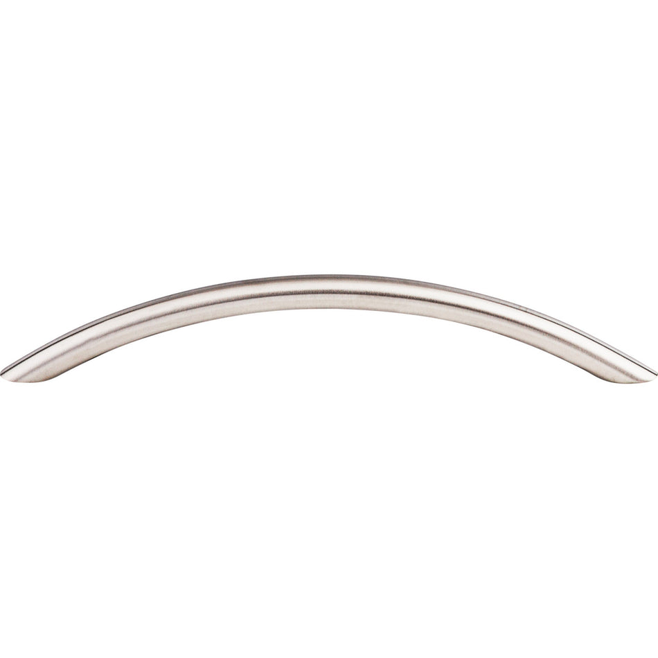 Top Knobs SS16: 6-5/16" cc Bowed Wire Cabinet Pull - Stainless Steel