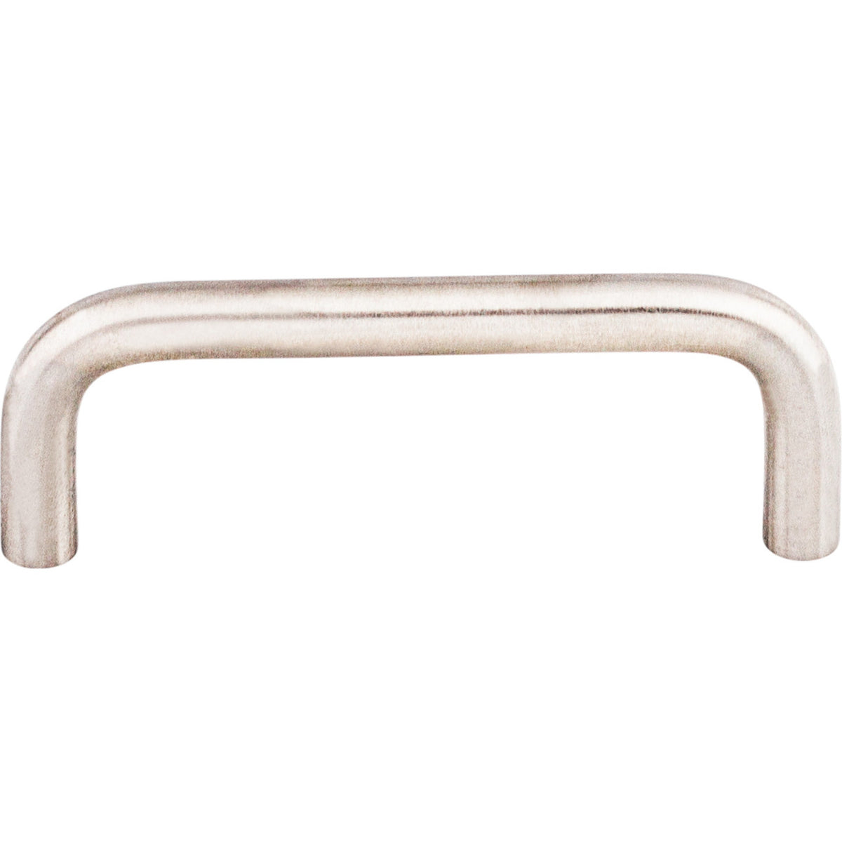 Top Knobs SS23: 3" cc Wire D-Handle Cabinet Pull - Stainless Steel