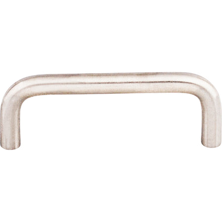 Top Knobs SS23: 3" cc Wire D-Handle Cabinet Pull - Stainless Steel
