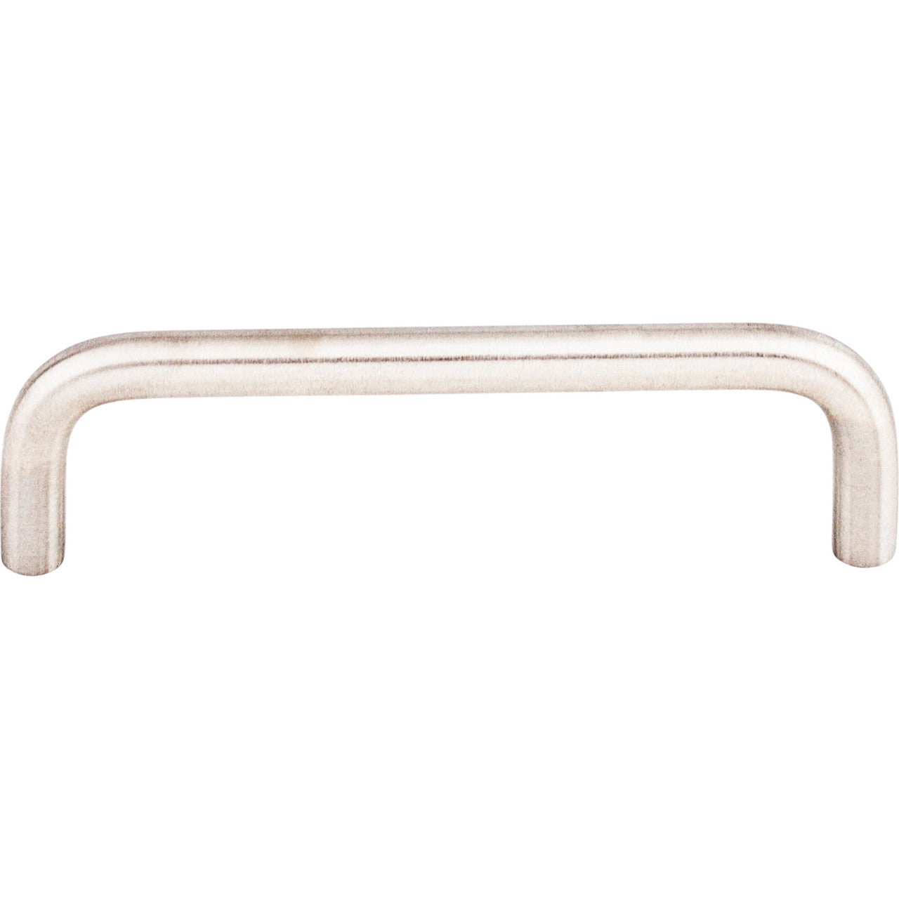 Top Knobs SS24: 3-3/4" cc Wire D-Handle Cabinet Pull - Stainless Steel