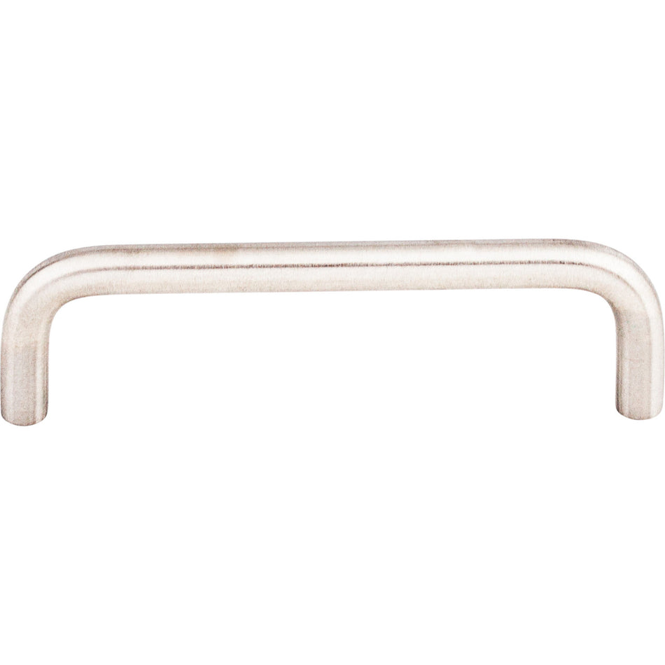 Top Knobs SS24: 3-3/4" cc Wire D-Handle Cabinet Pull - Stainless Steel