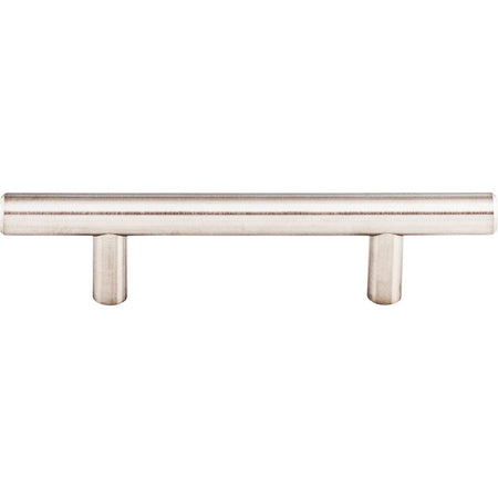 Top Knobs SS2: 3" cc Solid Round Bar Cabinet Pull - Stainless Steel