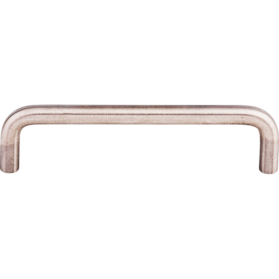 Top Knobs SS32: 5-1/16" cc Wire D-Handle Cabinet Pull - Stainless Steel