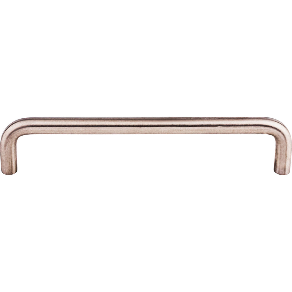 Top Knobs SS33: 6-5/16" cc Wire D-Handle Cabinet Pull - Stainless Steel