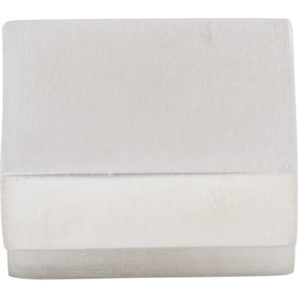 Top Knobs SS37: 5/8" cc Finger Cabinet Knob - Stainless Steel