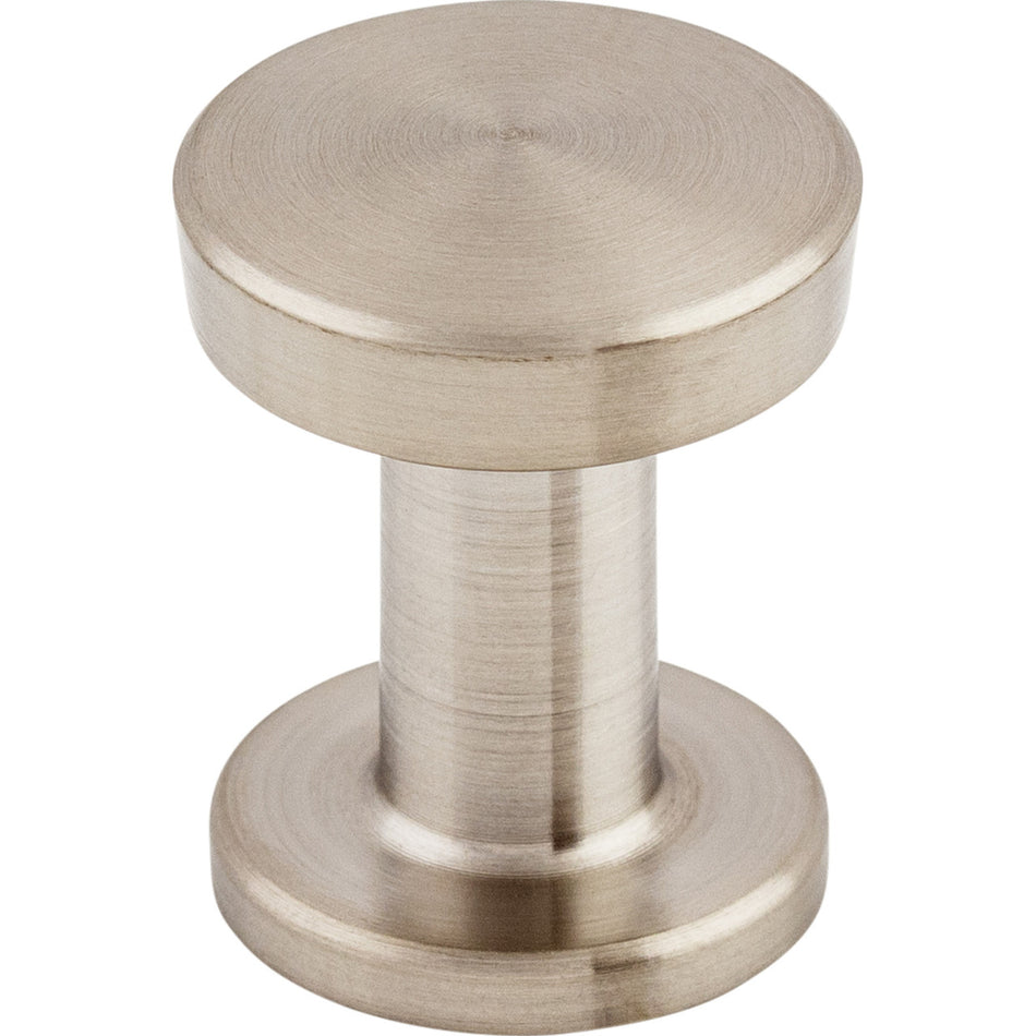 Top Knobs SS40: 13/16" Round Cabinet Knob - Stainless Steel