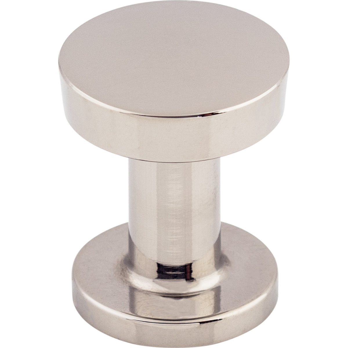 Top Knobs SS41: 13/16" Round Cabinet Knob - Polished Stainless Steel