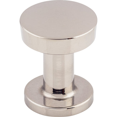 Top Knobs SS41: 13/16" Round Cabinet Knob - Polished Stainless Steel