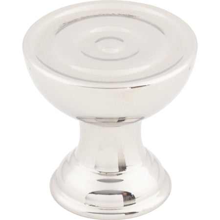 Top Knobs SS43: 1" Round Cabinet Knob - Polished Stainless Steel