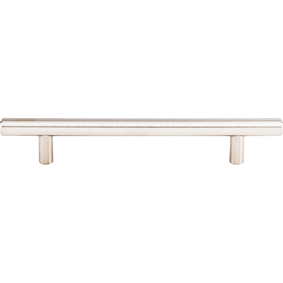 Top Knobs SS4: 5-1/16" cc Solid Round Bar Cabinet Pull - Stainless Steel