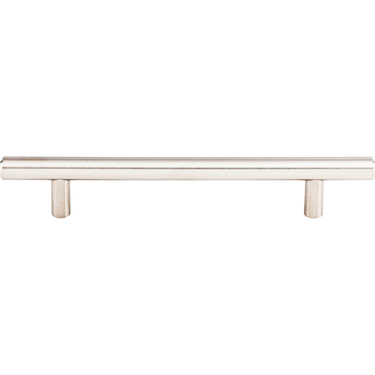 Top Knobs SS4: 5-1/16" cc Solid Round Bar Cabinet Pull - Stainless Steel