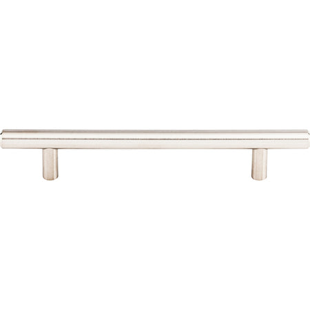 Top Knobs SS4: 5-1/16" cc Solid Round Bar Cabinet Pull - Stainless Steel