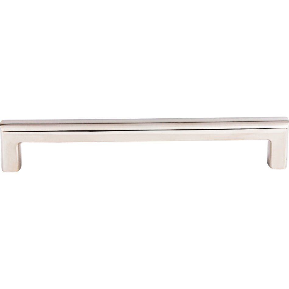 Top Knobs SS56: 7-9/16" cc Bar Cabinet Pull - Polished Stainless Steel