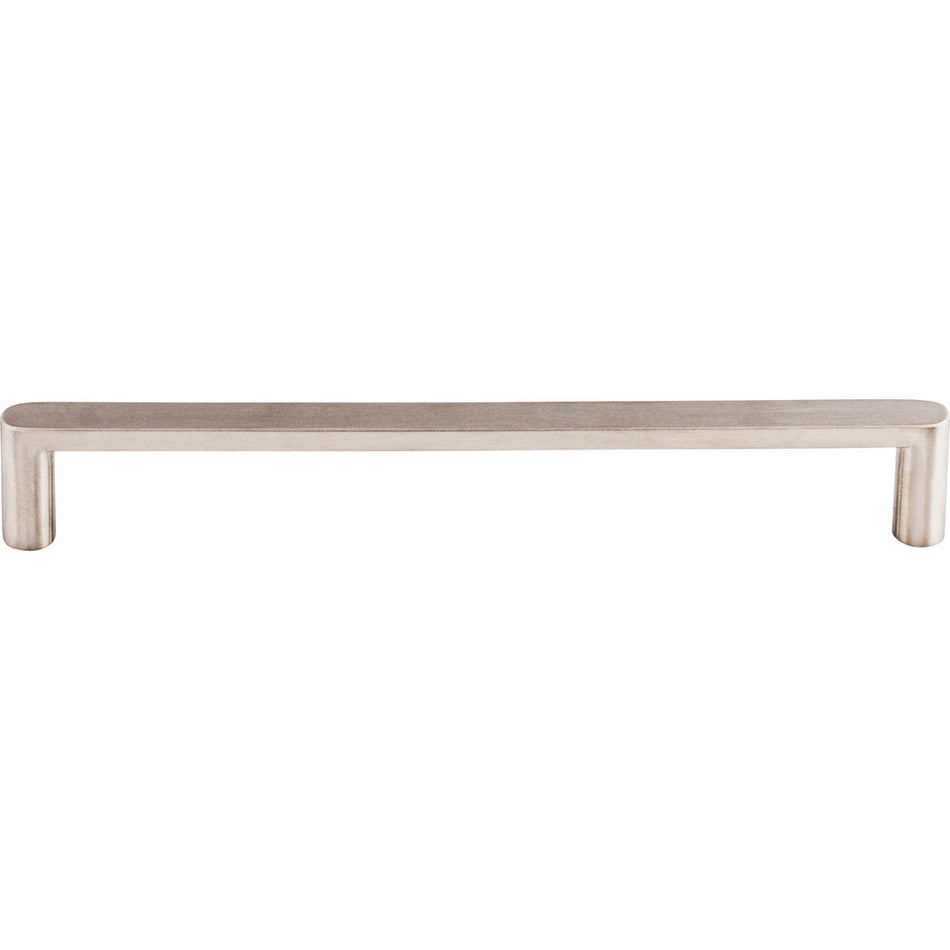 Top Knobs SS61: 7-9/16" cc Flat Bar Cabinet Pull - Stainless Steel