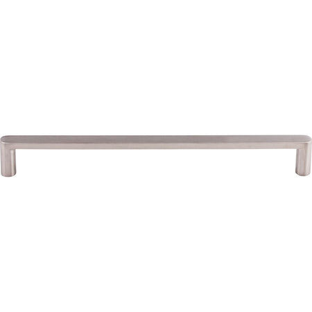 Top Knobs SS62: 8-13/16" cc Flat Bar Cabinet Pull - Stainless Steel