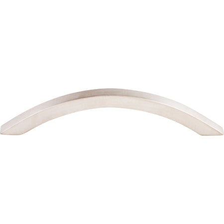 Top Knobs SS73: 5-1/16" cc Bow Cabinet Pull - Stainless Steel