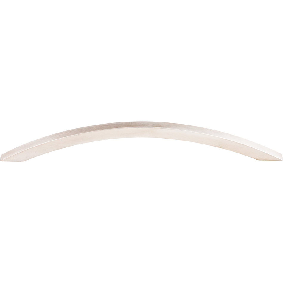 Top Knobs SS75: 7-9/16" cc Bow Cabinet Pull - Stainless Steel