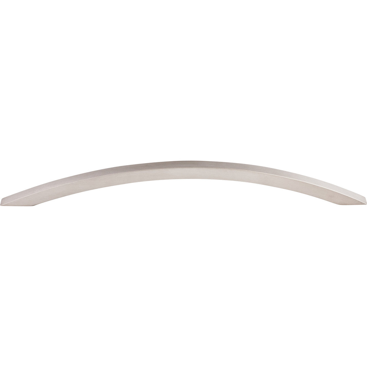 Top Knobs SS76: 8-13/16" cc Bow Cabinet Pull - Stainless Steel