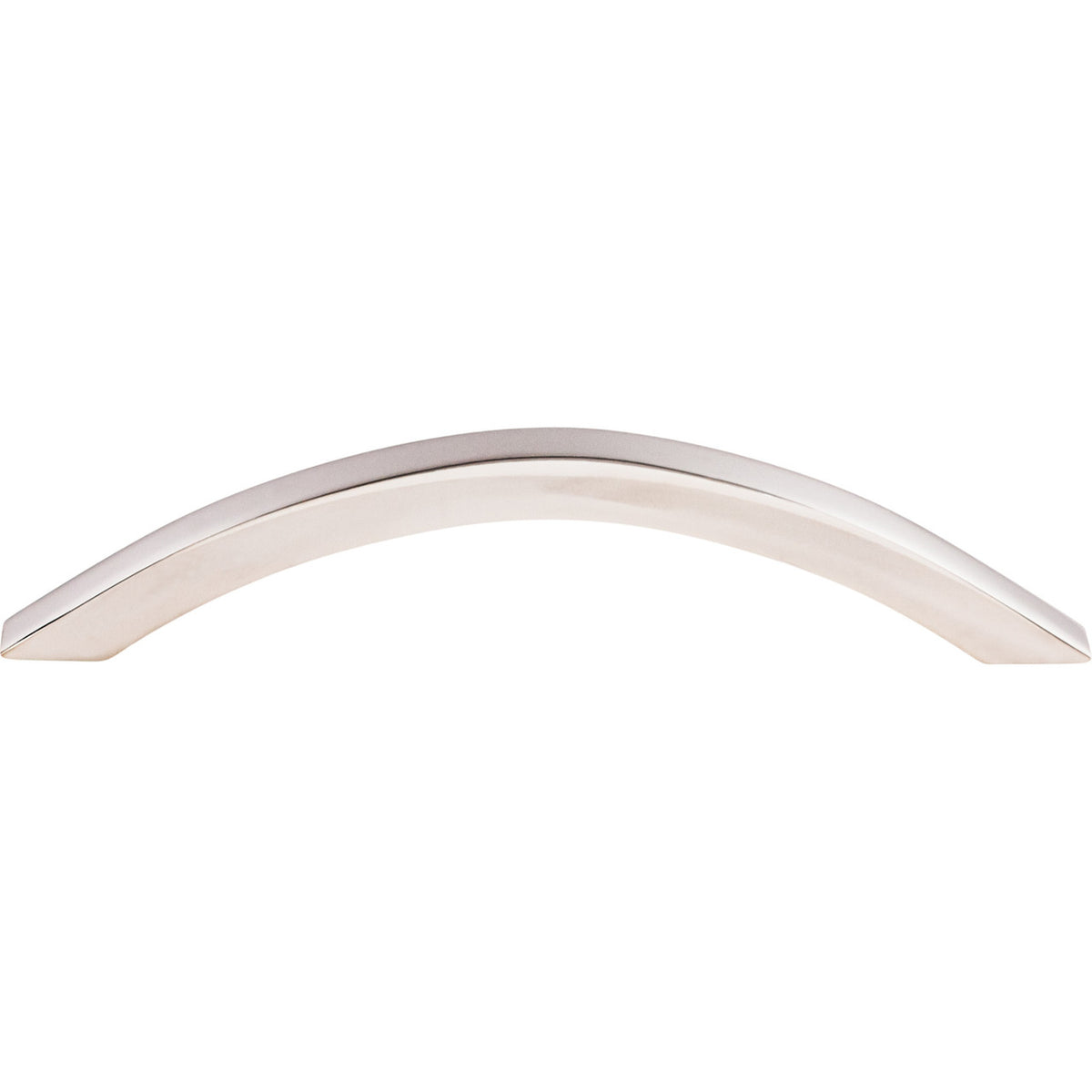 Top Knobs SS78: 5-1/16" cc Bow Cabinet Pull - Polished Stainless Steel
