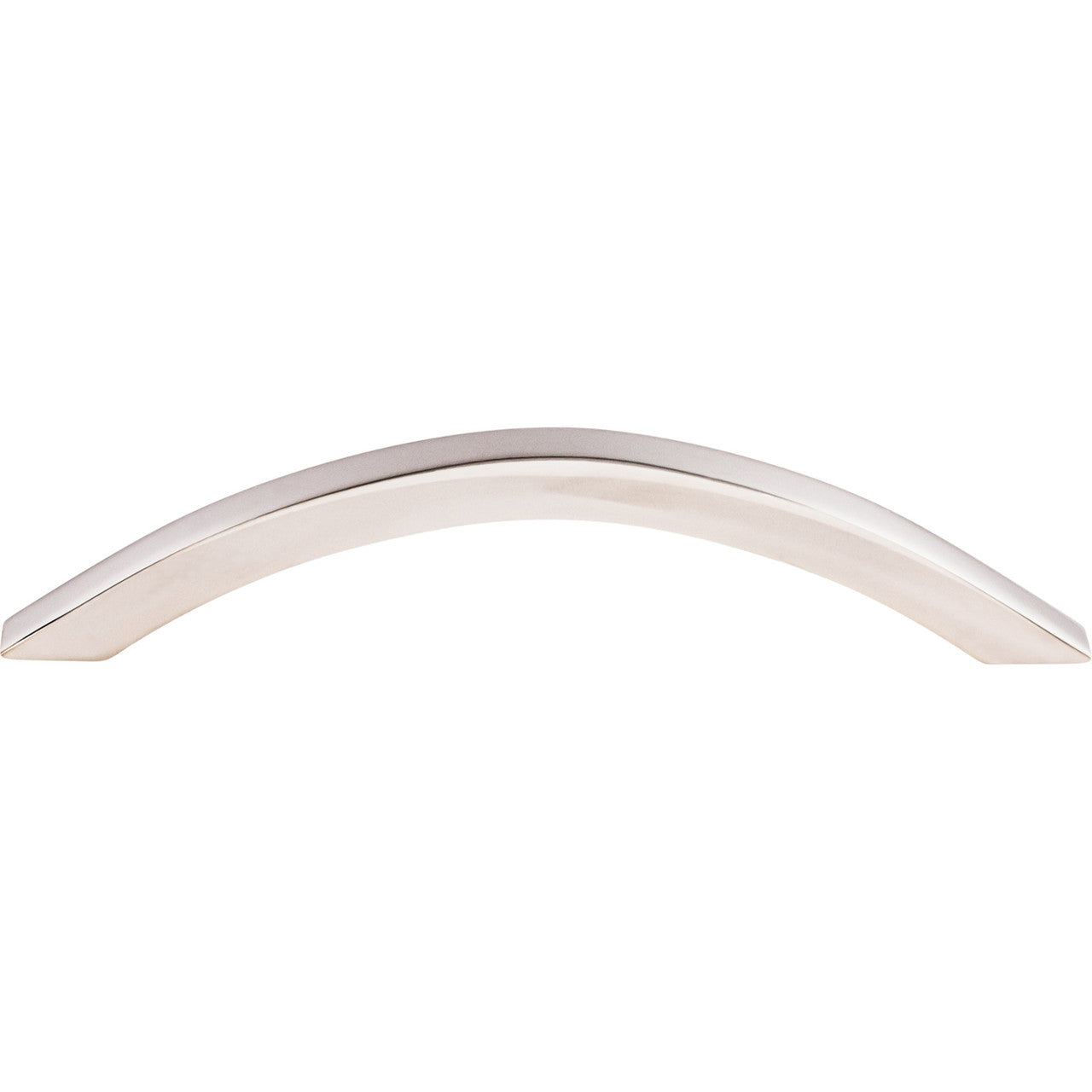 Top Knobs SS78: 5-1/16" cc Bow Cabinet Pull - Polished Stainless Steel