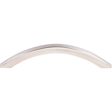 Top Knobs SS78: 5-1/16" cc Bow Cabinet Pull - Polished Stainless Steel
