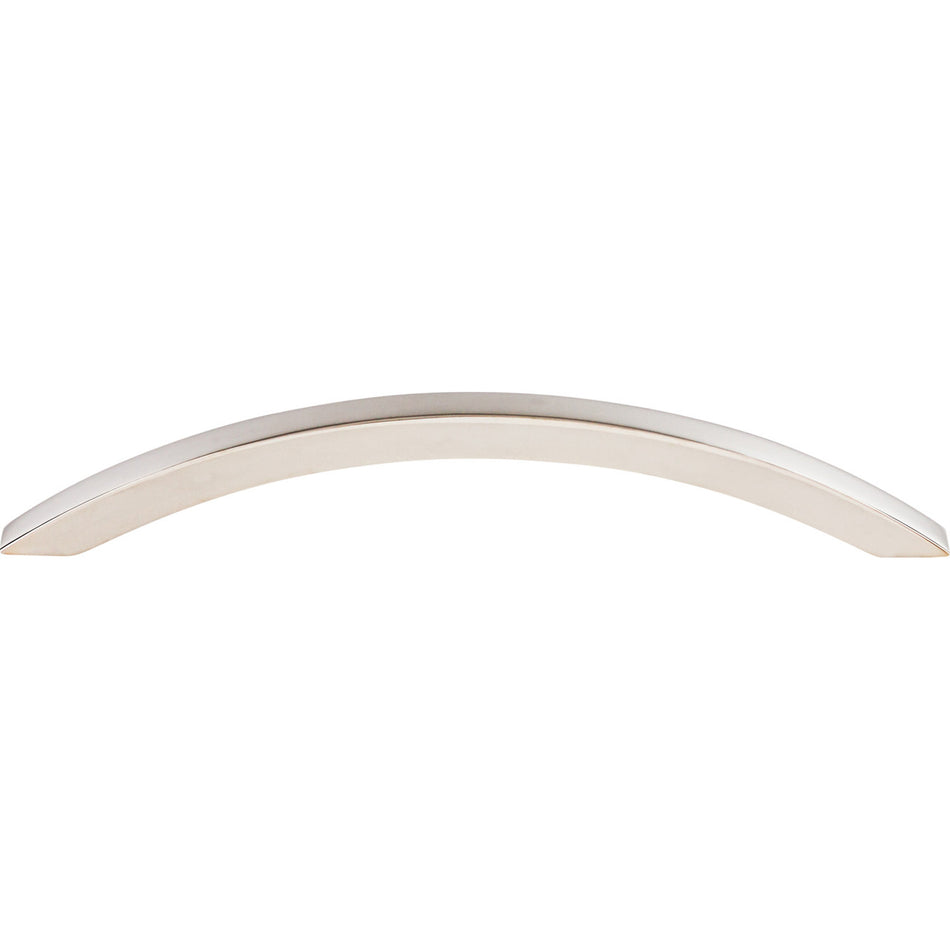 Top Knobs SS79: 6-5/16" cc Bow Cabinet Pull - Polished Stainless Steel