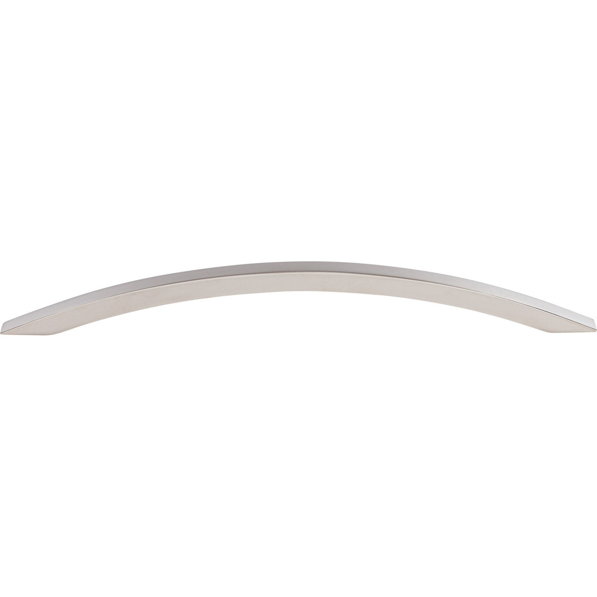 Top Knobs SS81: 8-13/16" cc Bow Cabinet Pull - Polished Stainless Steel