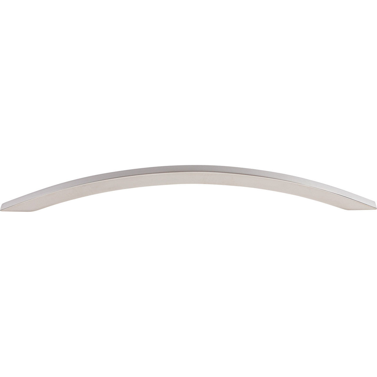 Top Knobs SS81: 8-13/16" cc Bow Cabinet Pull - Polished Stainless Steel
