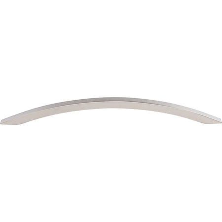 Top Knobs SS81: 8-13/16" cc Bow Cabinet Pull - Polished Stainless Steel