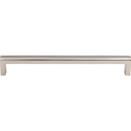 Top Knobs SS91: 8-13/16" cc Bar Cabinet Pull - Polished Stainless Steel