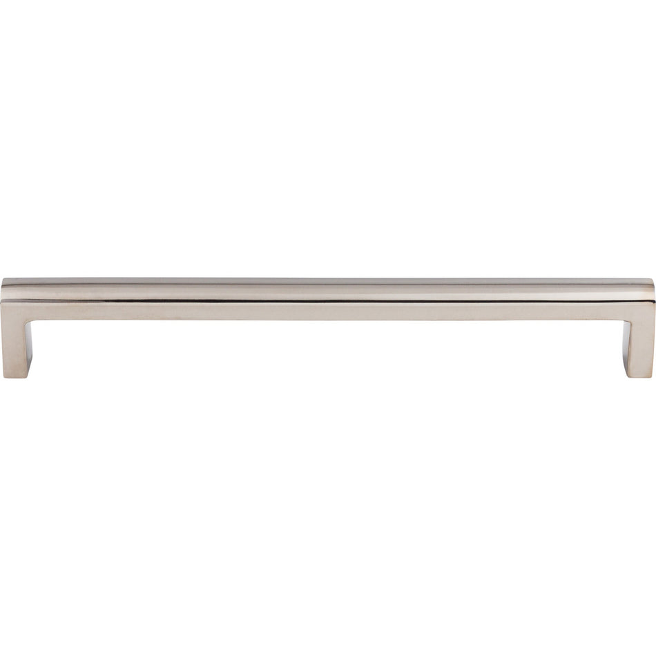 Top Knobs SS91: 8-13/16" cc Bar Cabinet Pull - Polished Stainless Steel