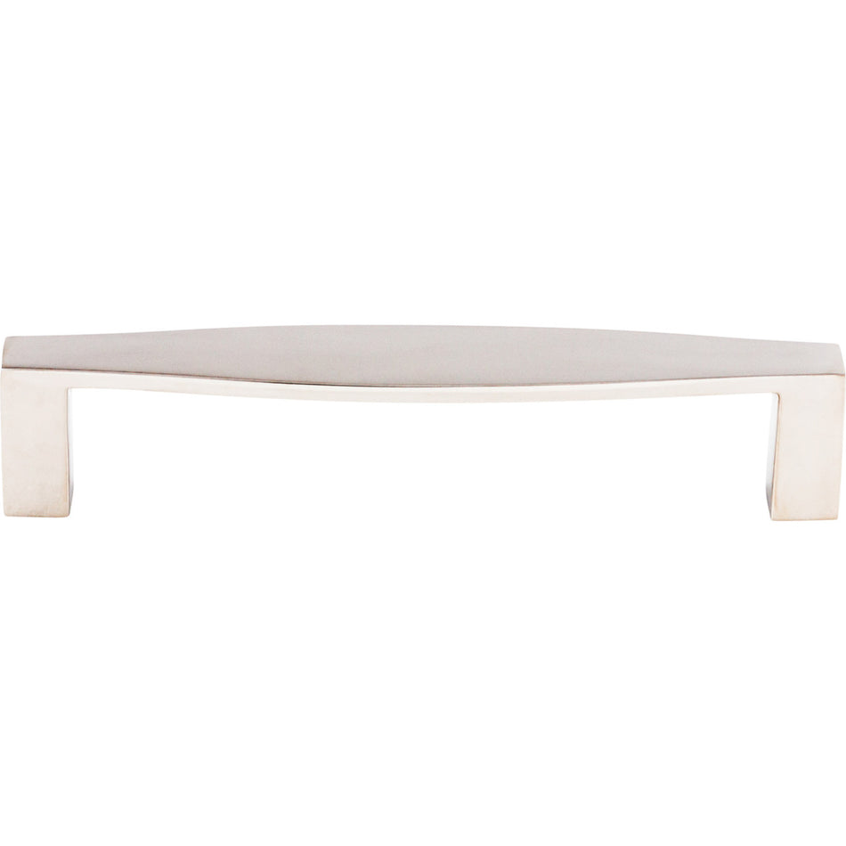 Top Knobs SS94: 5-1/16" cc Bar Cabinet Pull - Polished Stainless Steel