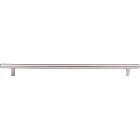 Top Knobs SS9: 18-7/8" cc Solid Round Bar Cabinet Pull - Stainless Steel