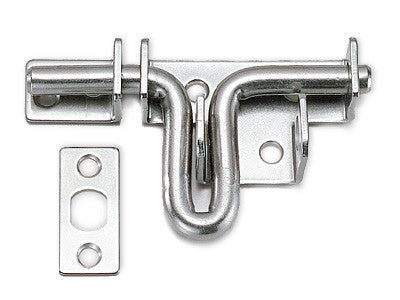 Sugatsune SSG-65: 65mm Gate Latch - Satin Stainless Steel