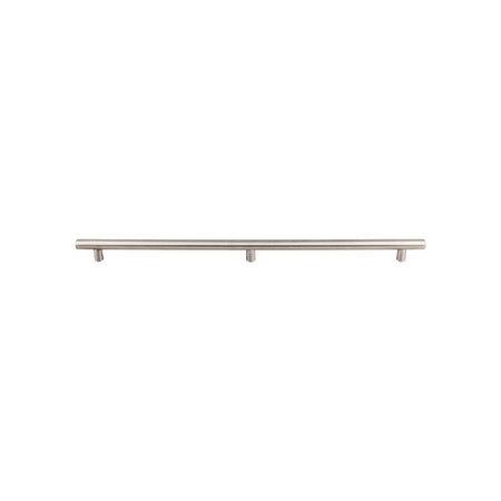 Top Knobs SSH10: 30-11/16" cc Round Bar Cabinet Pull - Stainless Steel
