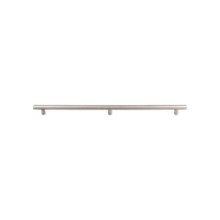 Top Knobs SSH11: 37-3/16" cc Round Bar Cabinet Pull - Stainless Steel