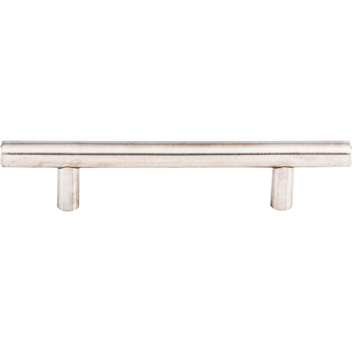 Top Knobs SSH2: 3-3/4" cc Round Bar Cabinet Pull - Stainless Steel