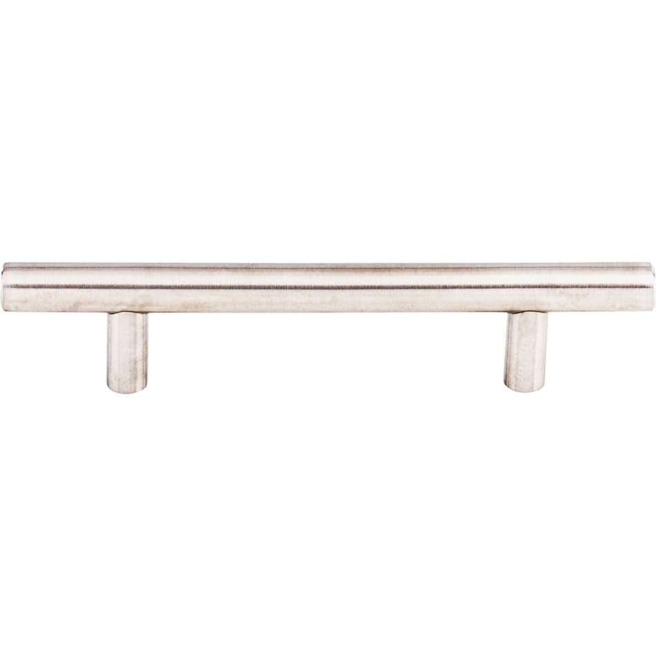 Top Knobs SSH2: 3-3/4" cc Round Bar Cabinet Pull - Stainless Steel