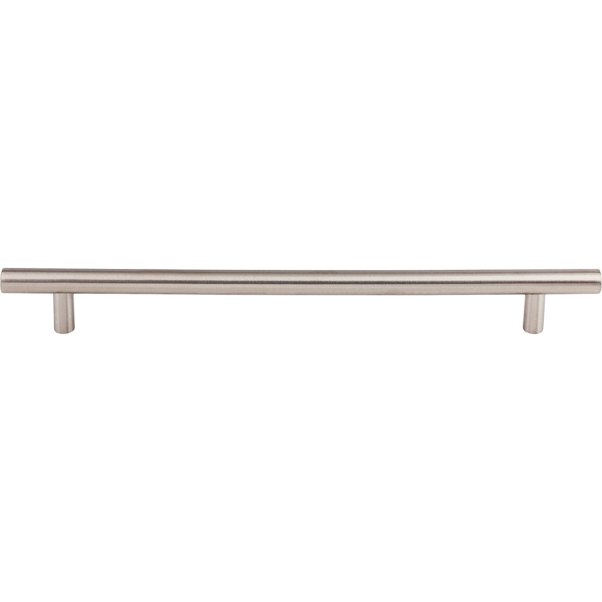 Top Knobs SSH5: 8-13/16" cc Round Bar Cabinet Pull - Stainless Steel
