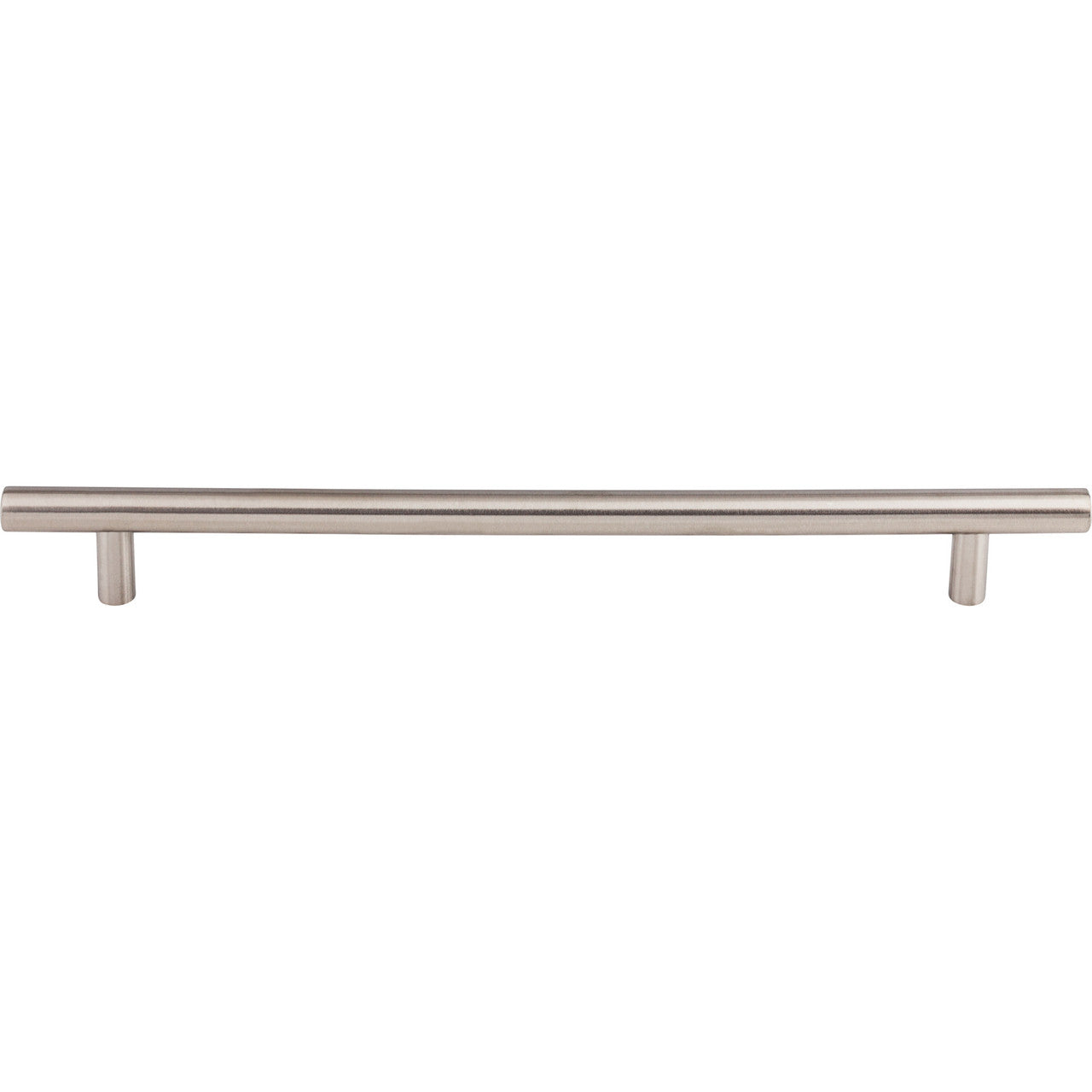 Top Knobs SSH5: 8-13/16" cc Round Bar Cabinet Pull - Stainless Steel