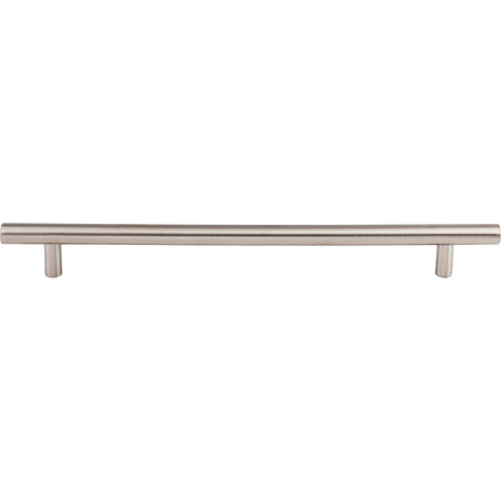 Top Knobs SSH5: 8-13/16" cc Round Bar Cabinet Pull - Stainless Steel