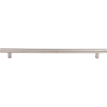 Top Knobs SSH8: 18-7/8" cc Round Bar Cabinet Pull - Stainless Steel
