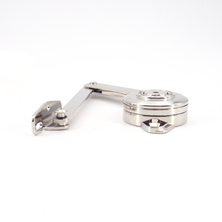 Sugatsune S-TAR-2030L: Friction Torque Lid Stay (left) - Polished Nickel