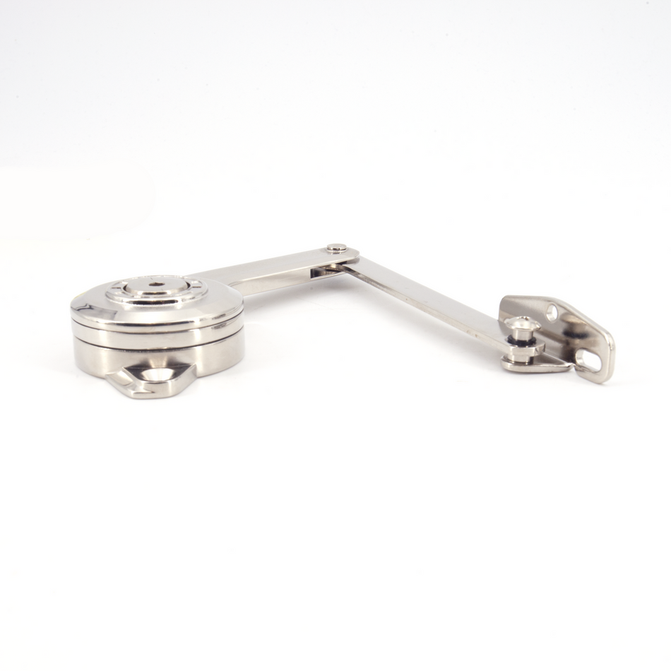 Sugatsune S-TAR-2030R: Friction Torque Lid Stay (right) - Polished Nickel