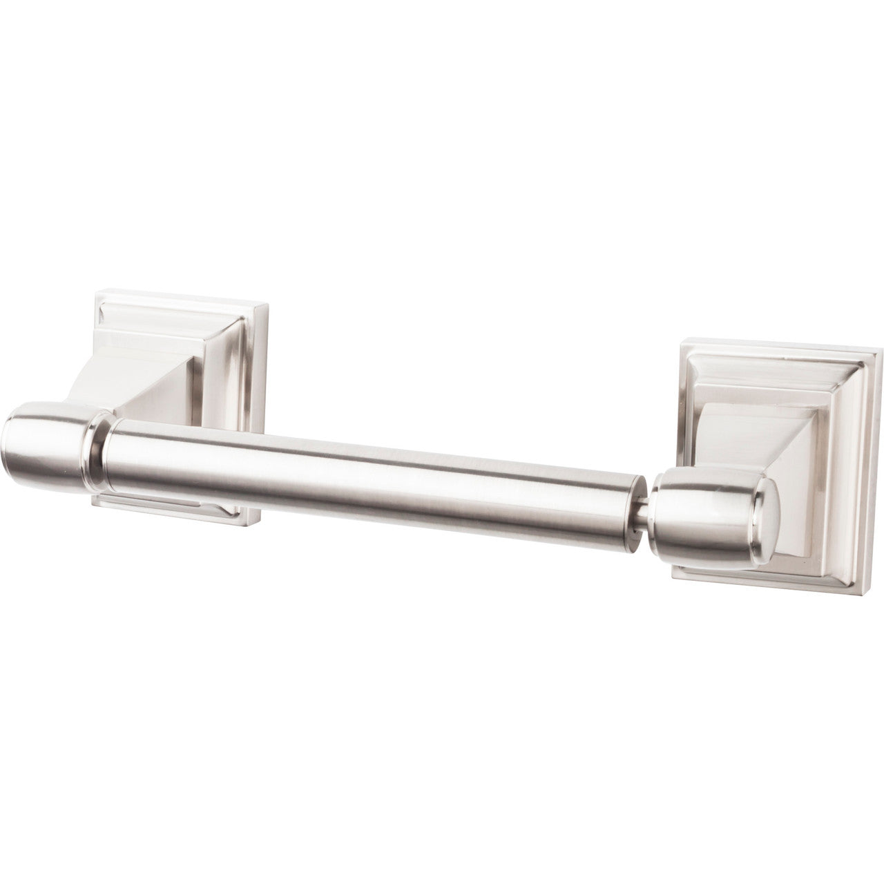 Top Knobs STK3BSN: 6-3/4" cc Stratton Tissue Roll Holder - Brushed Satin Nickel