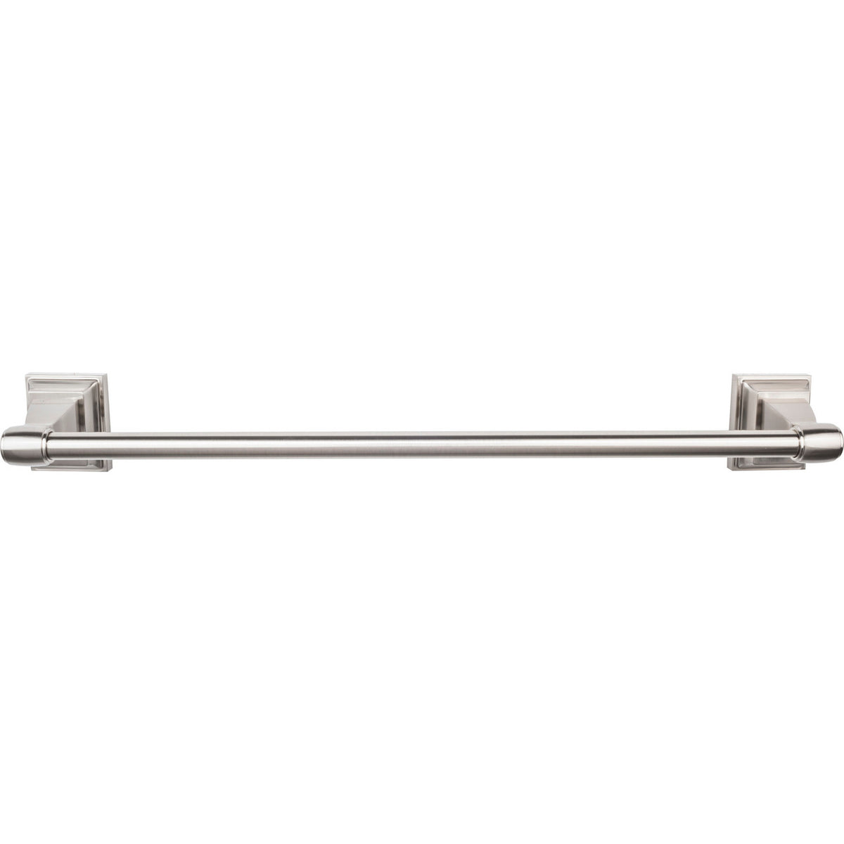 Top Knobs STK6BSN: 18" cc Stratton Single  Towel Bar - Brushed Satin Nickel